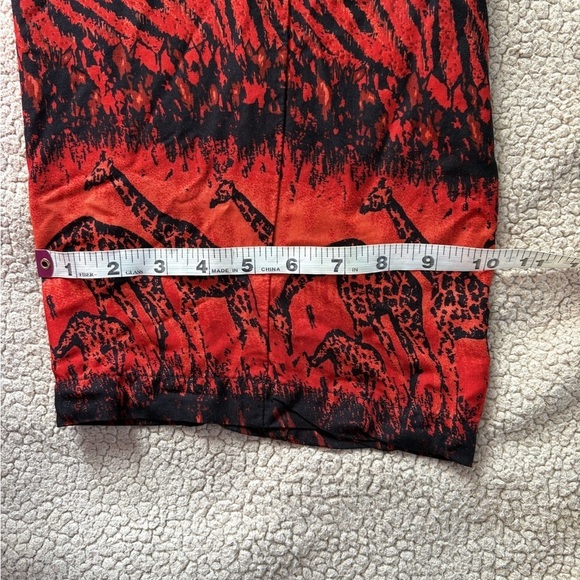 Anthony Original Maxi Jacquard Zebra/Giraffe Print pants , Size: Large - Picture 5 of 9